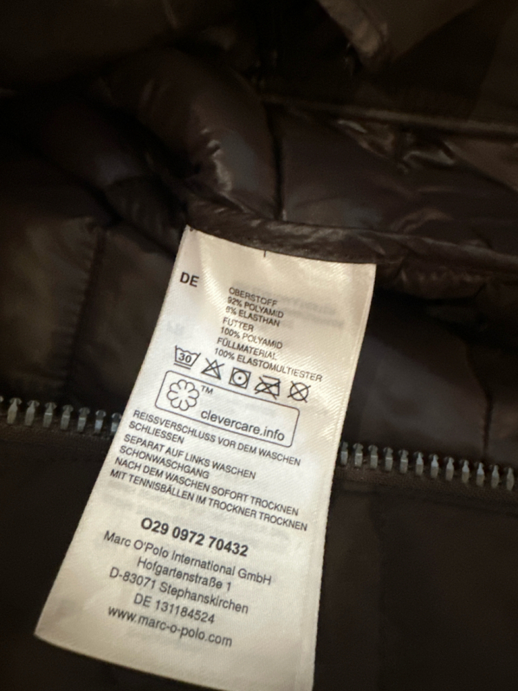 Marc O'Polo Braune Daunenjacke