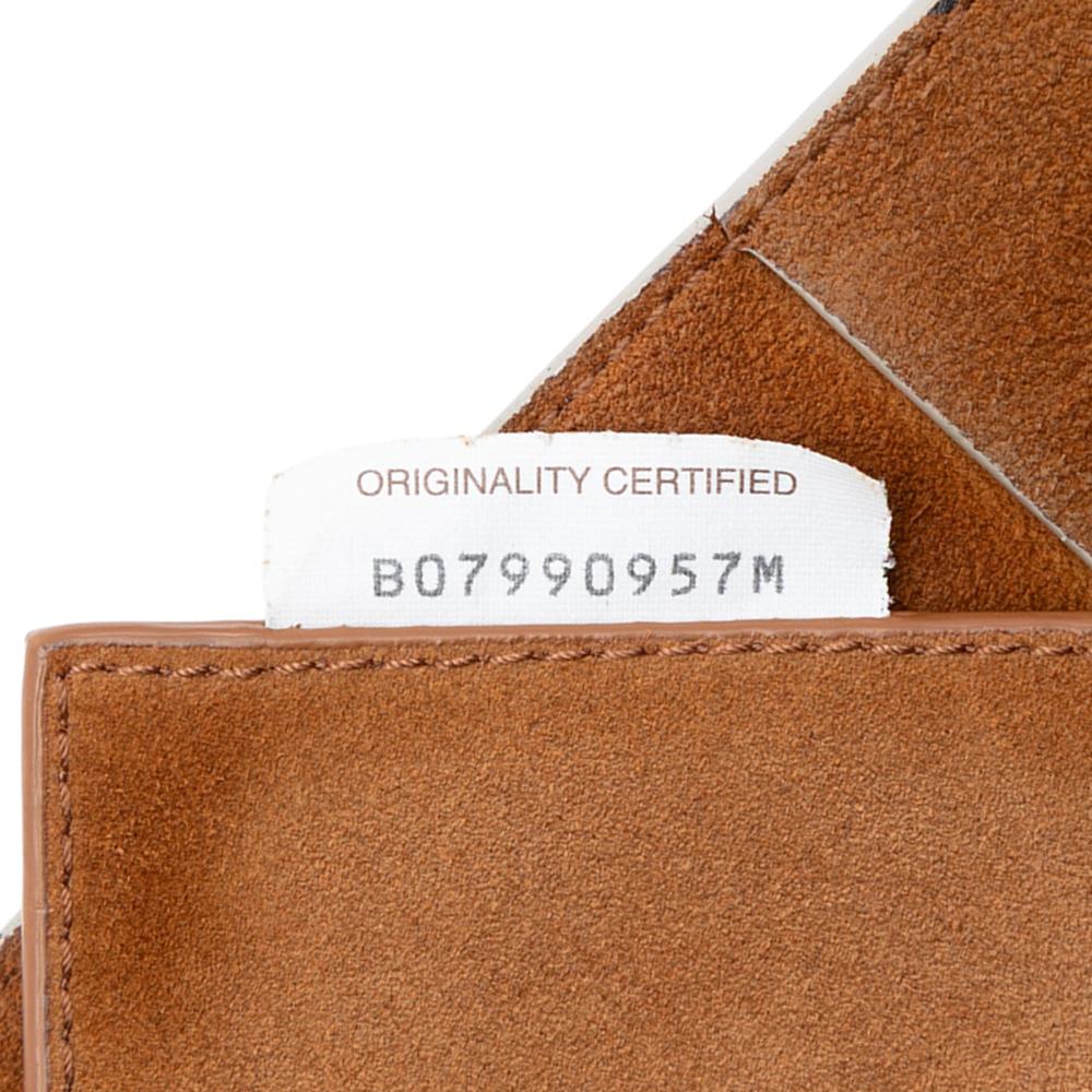 Bottega Veneta B Bottega Veneta White Calf Leather Small skin Maxi Intrecciato Arco Satchel Italy