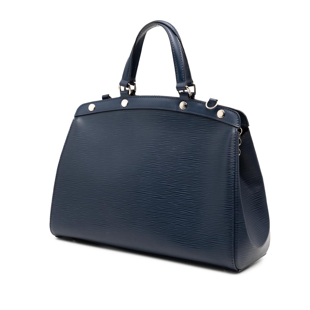 Louis Vuitton B Louis Vuitton Blue Navy Epi Leather Leather Epi Brea MM France