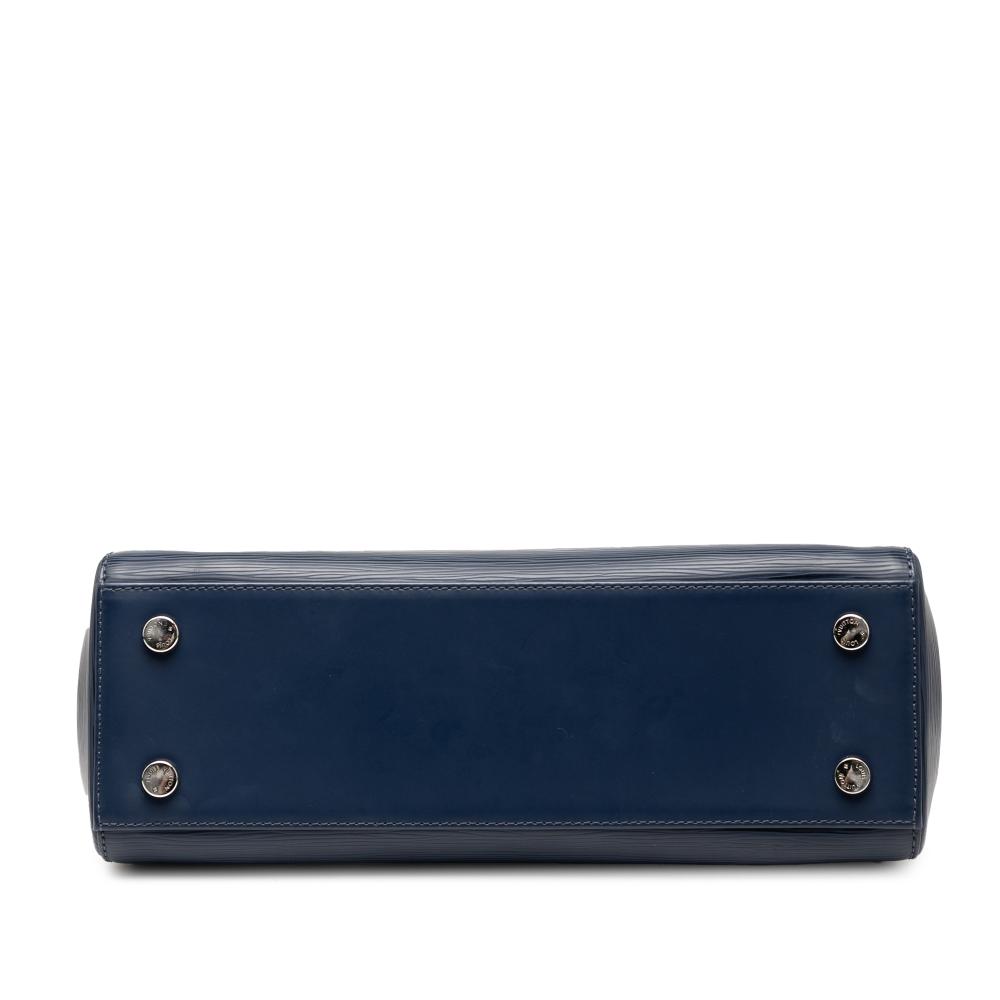 Louis Vuitton B Louis Vuitton Blue Navy Epi Leather Leather Epi Brea MM France