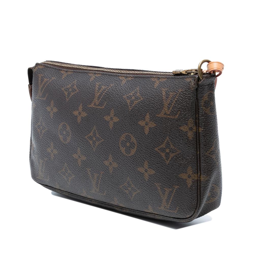 Louis Vuitton B Louis Vuitton Brown Monogram Canvas Fabric Monogram Pochette Accessoires France