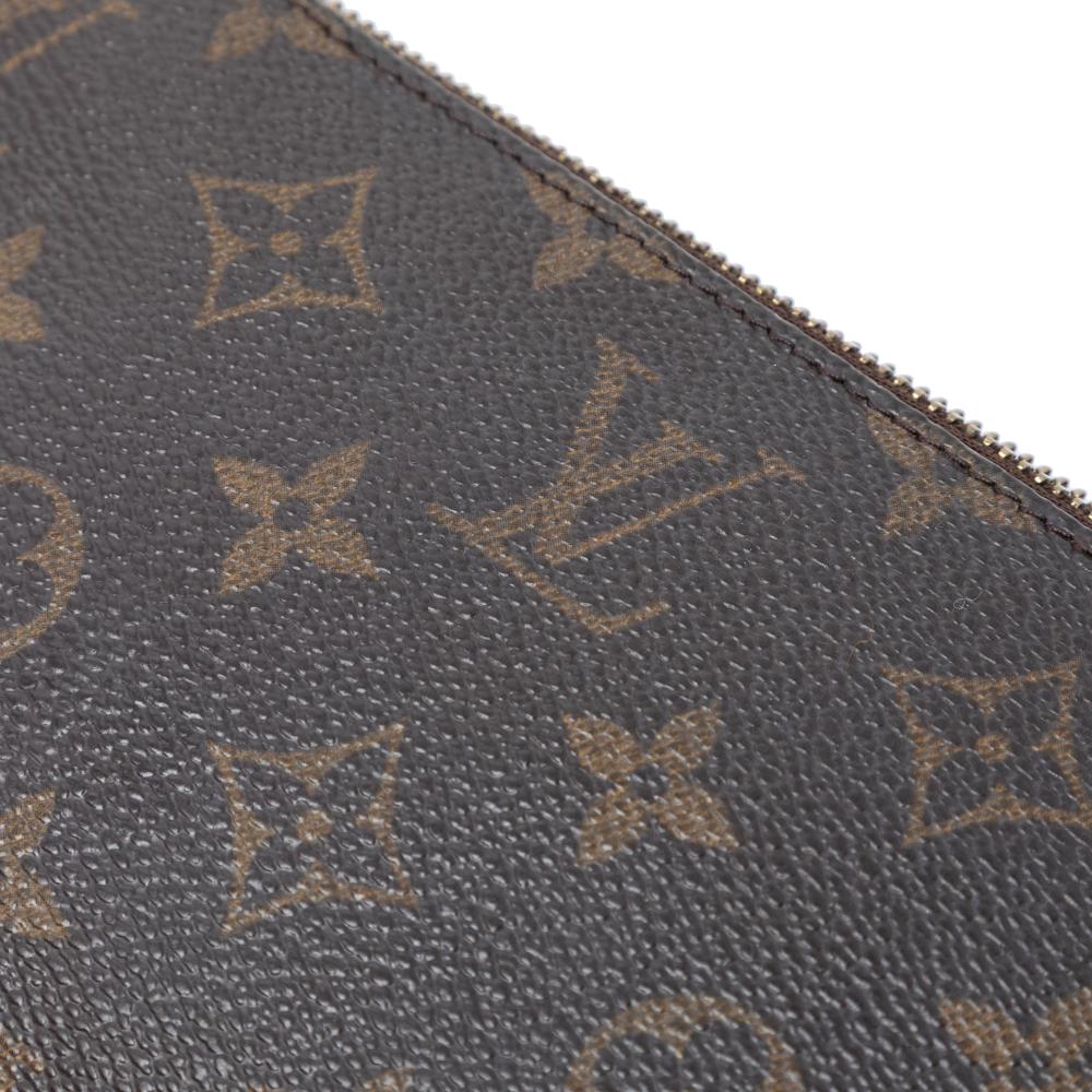 Louis Vuitton B Louis Vuitton Brown Monogram Canvas Fabric Monogram Pochette Accessoires France