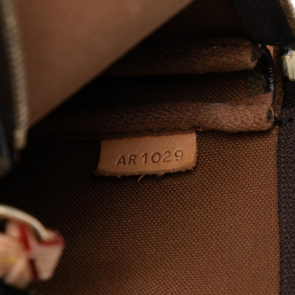 Louis Vuitton B Louis Vuitton Brown Monogram Canvas Fabric Monogram Pochette Accessoires France