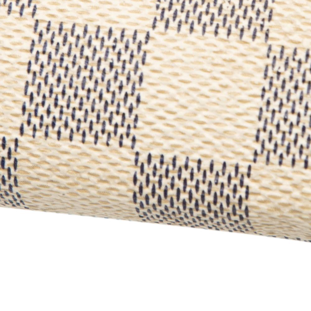 Louis Vuitton B Louis Vuitton White Damier Canvas Fabric Damier Azur Eva France