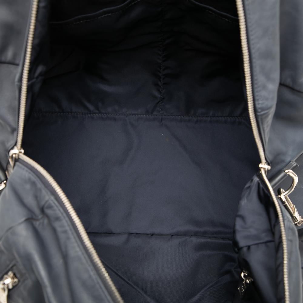 Louis Vuitton B Louis Vuitton Blue Navy Calf Leather skin V Line Start PM France