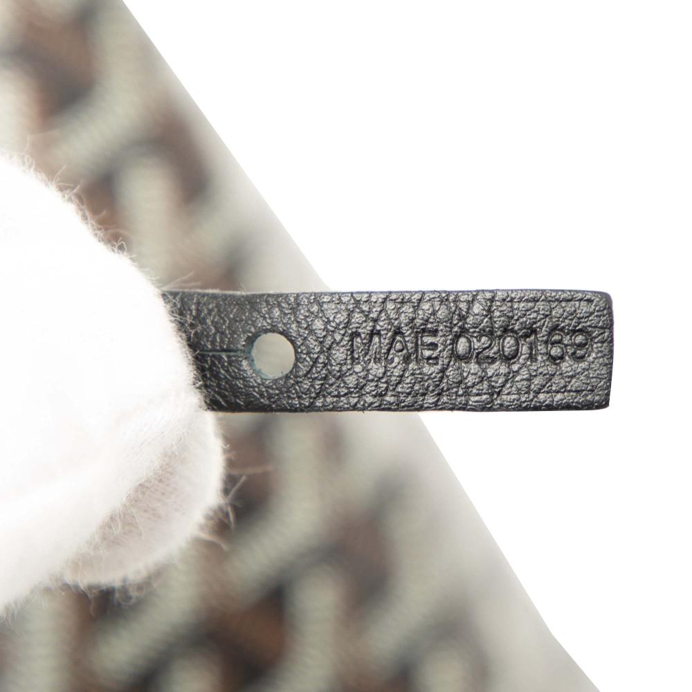 Goyard B Goyard Black Coated Canvas Fabric Goyardine Saint Louis GM France