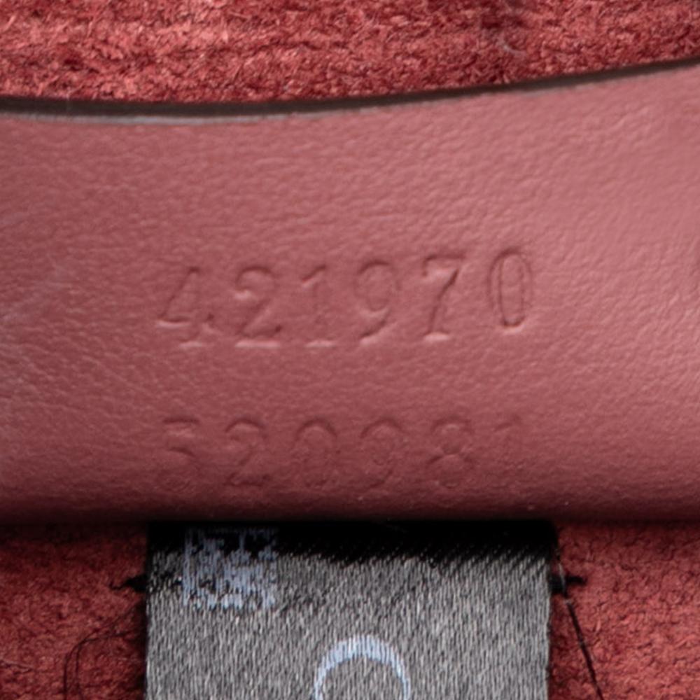 Gucci AB Gucci Brown Beige Coated Canvas Fabric Small GG Supreme Blooms Dionysus Crossbody Italy