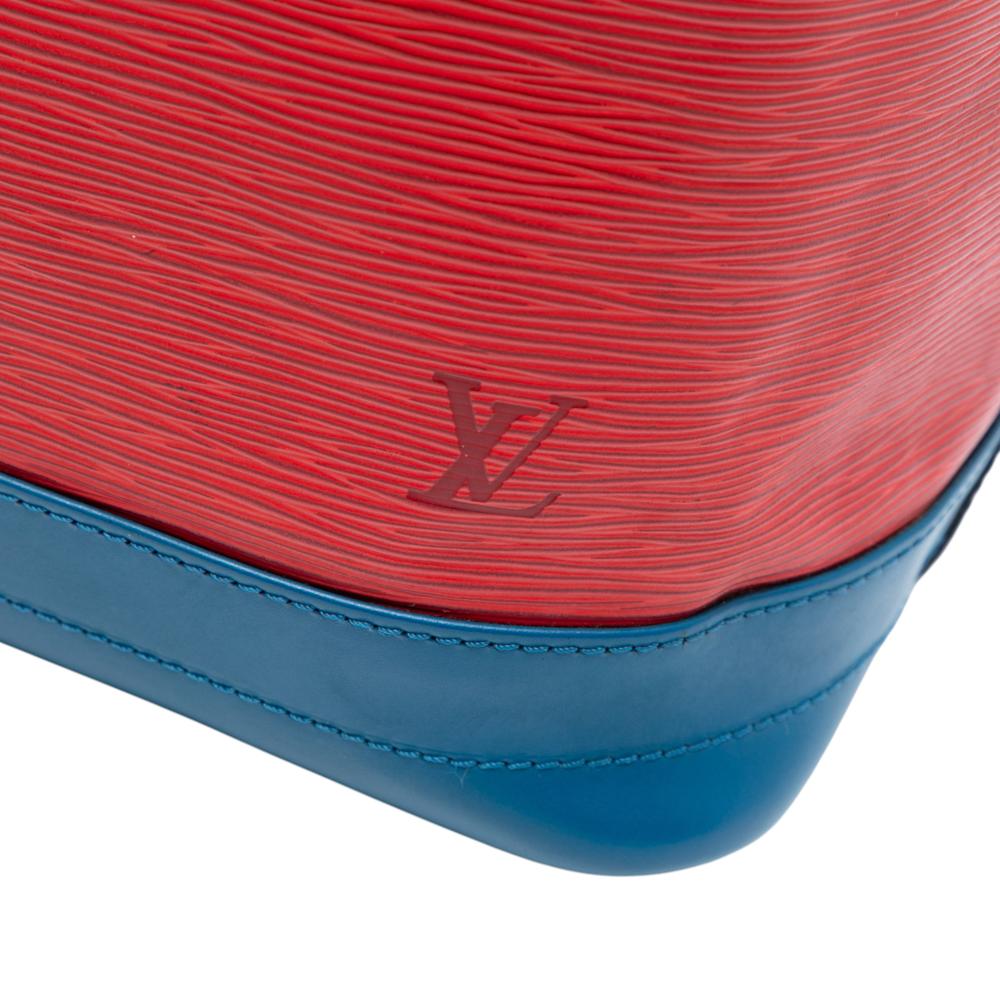 Louis Vuitton B Louis Vuitton Red Epi Leather Leather Epi Tricolor Noe GM France