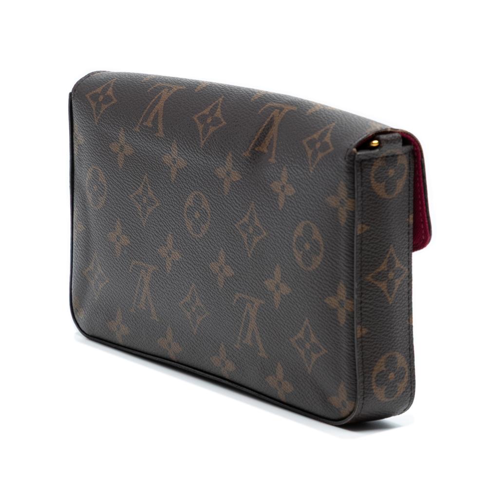 Louis Vuitton AB Louis Vuitton Brown Monogram Canvas Fabric Monogram Pochette Felicie Spain