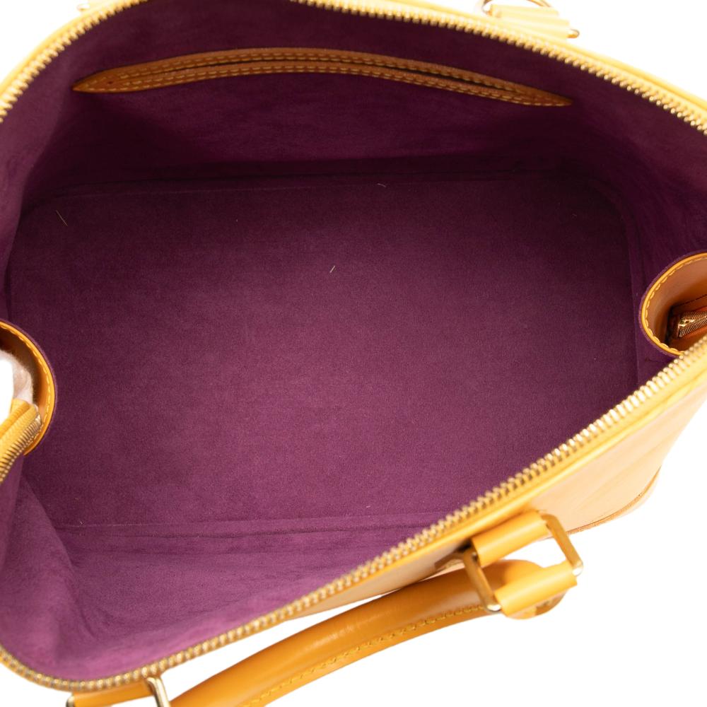 Louis Vuitton B Louis Vuitton Yellow Epi Leather Leather Epi Alma PM France