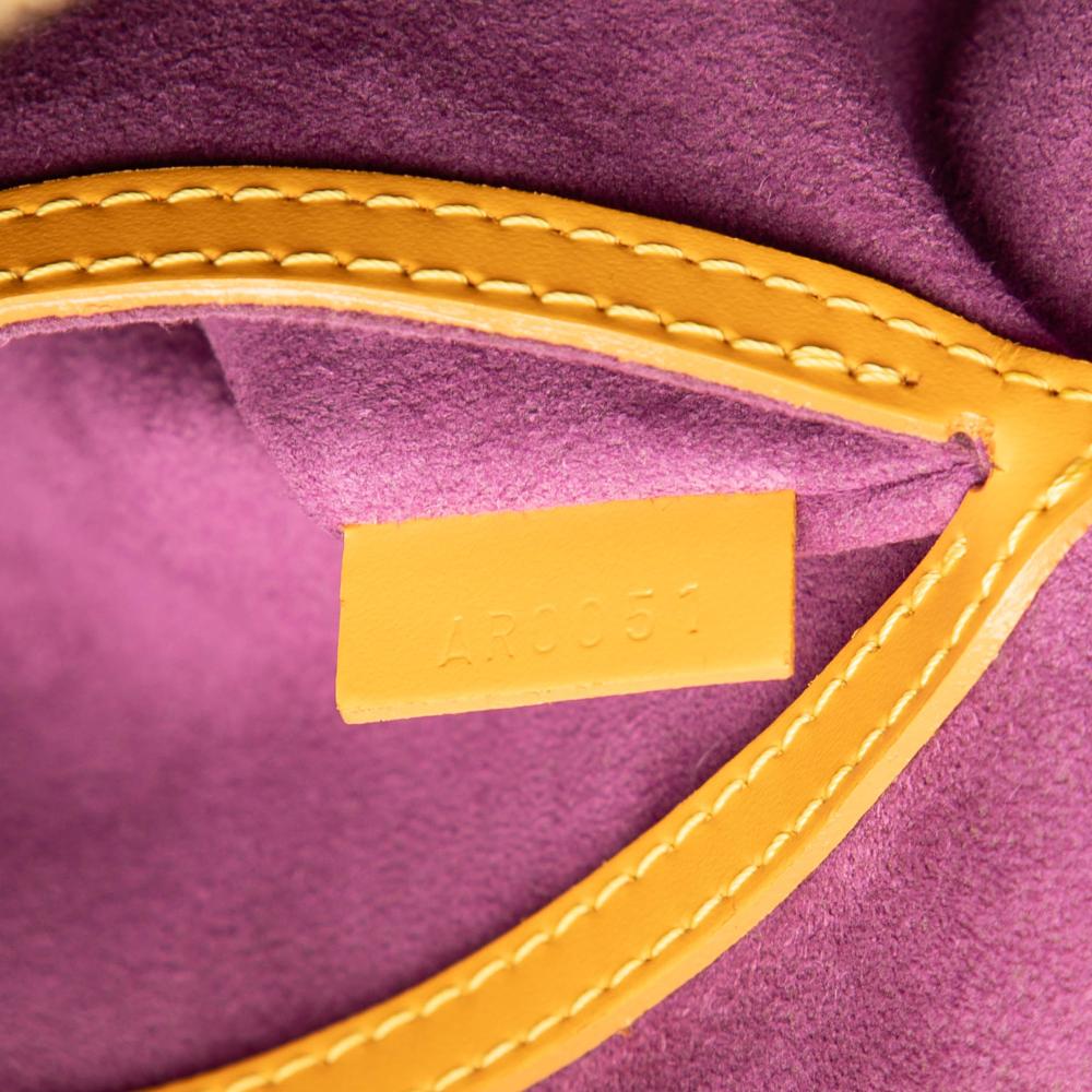 Louis Vuitton B Louis Vuitton Yellow Epi Leather Leather Epi Alma PM France