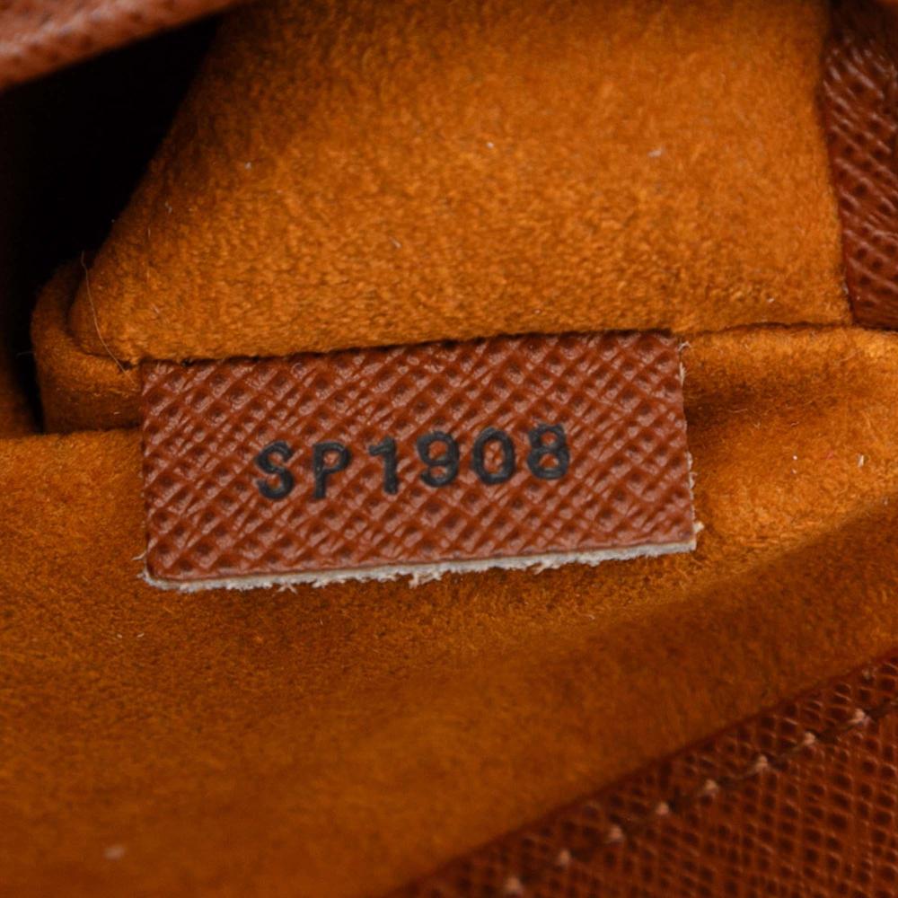 Louis Vuitton B Louis Vuitton Brown Monogram Canvas Fabric Monogram Musette Tango Short Strap France