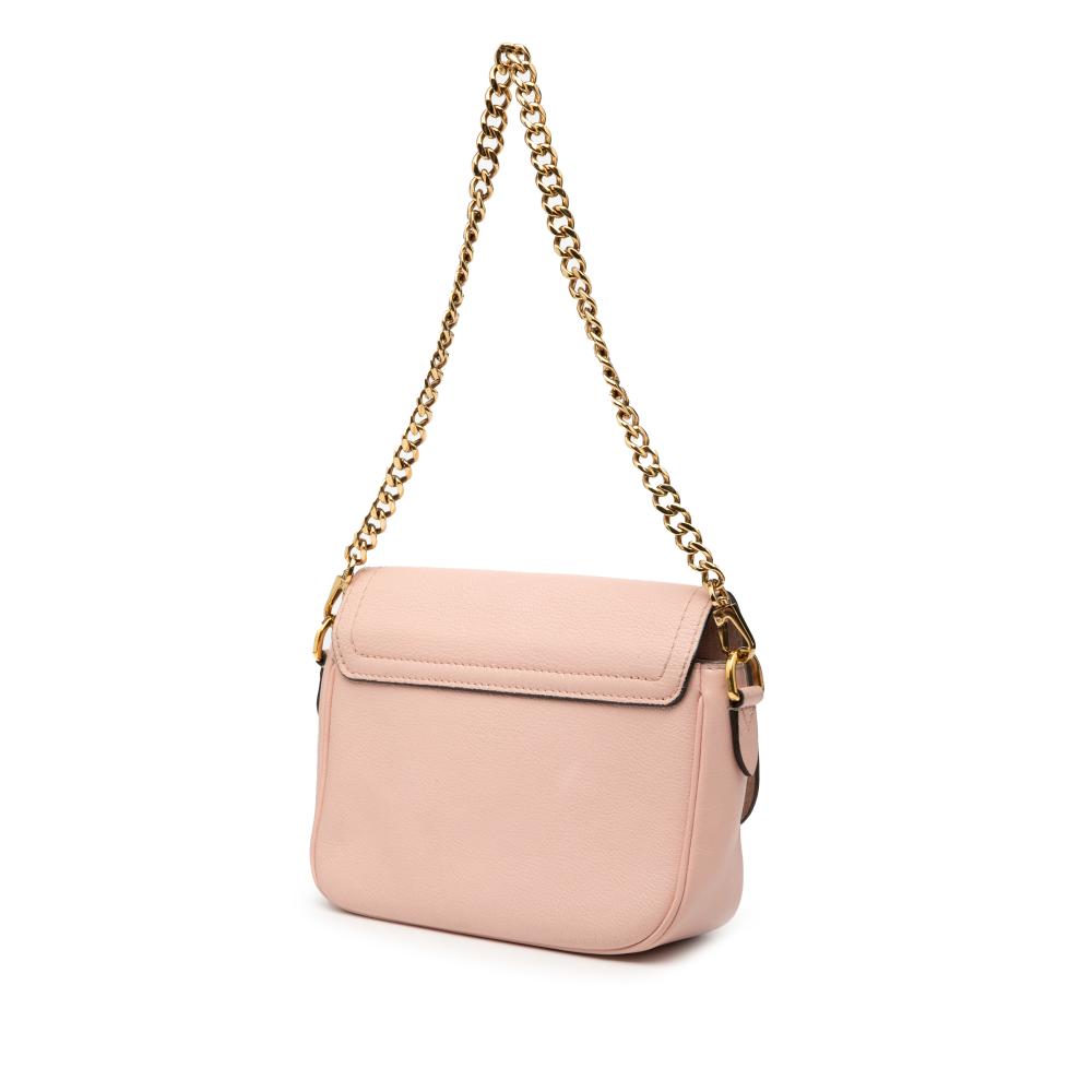 Louis Vuitton B Louis Vuitton Pink Light Pink Calf Leather Grained skin Lockme Tender France