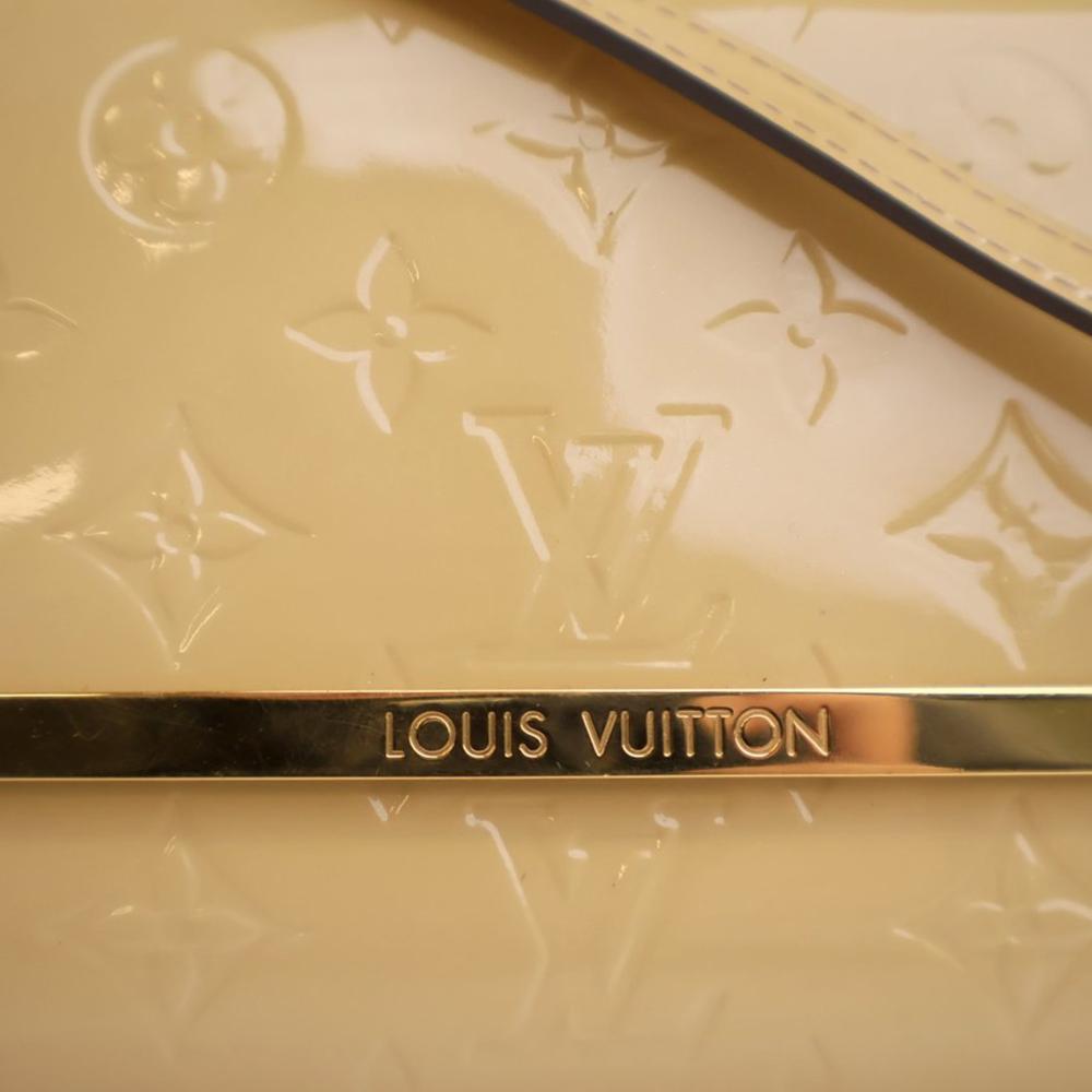 Louis Vuitton AB Louis Vuitton Yellow Vernis Leather Leather Monogram Vernis Rossmore MM France