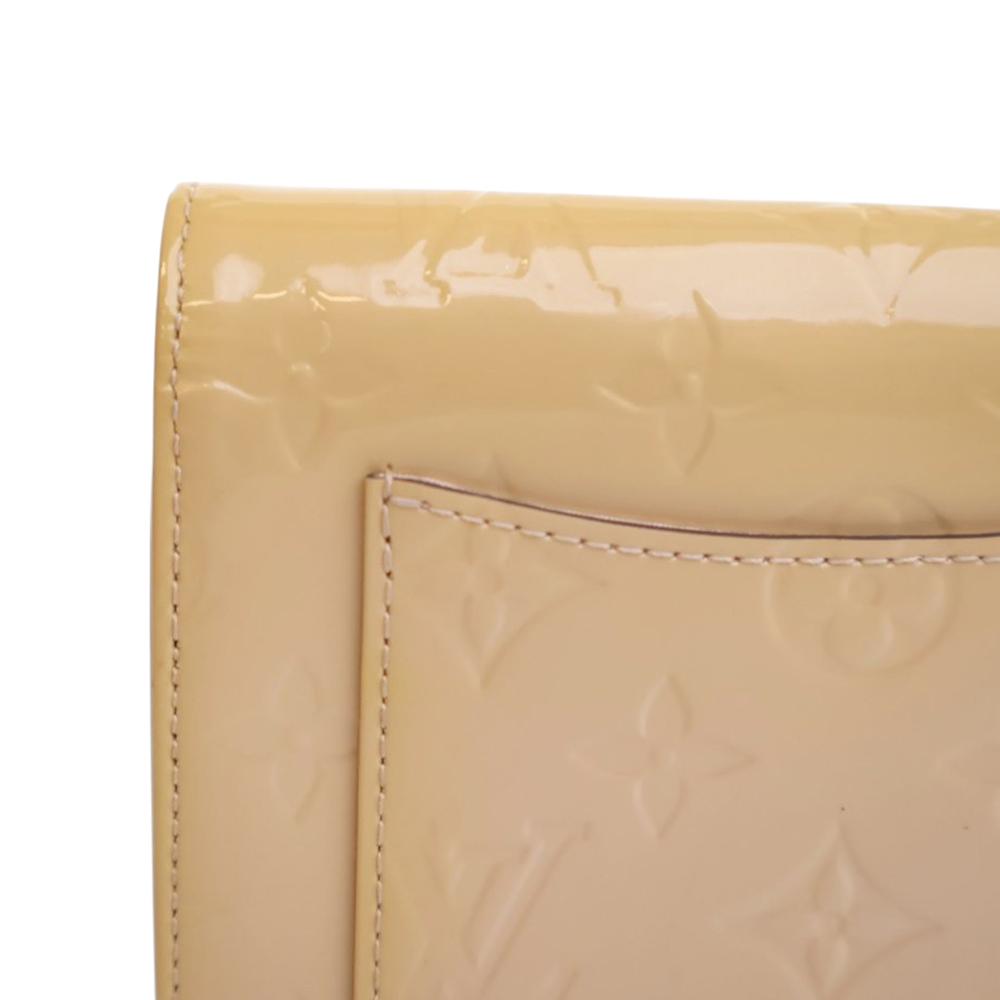 Louis Vuitton AB Louis Vuitton Yellow Vernis Leather Leather Monogram Vernis Rossmore MM France