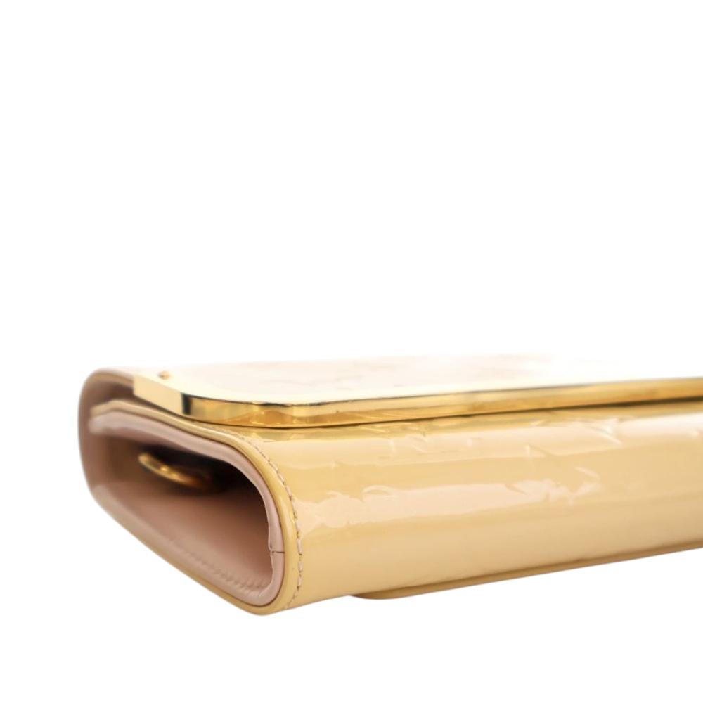 Louis Vuitton AB Louis Vuitton Yellow Vernis Leather Leather Monogram Vernis Rossmore MM France