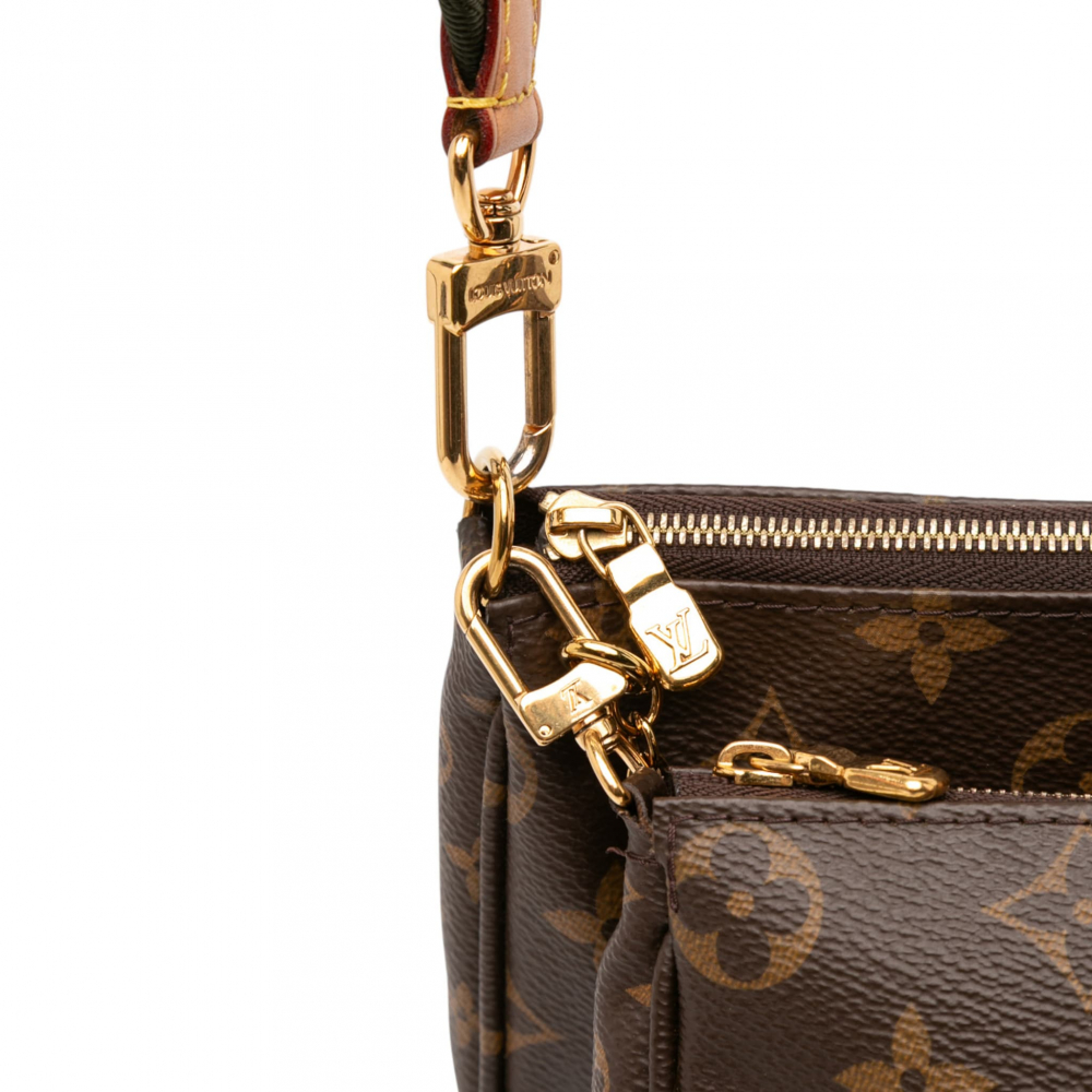 Louis Vuitton Multi Pochette Accessoires Canvas Pouch Bag Monogram