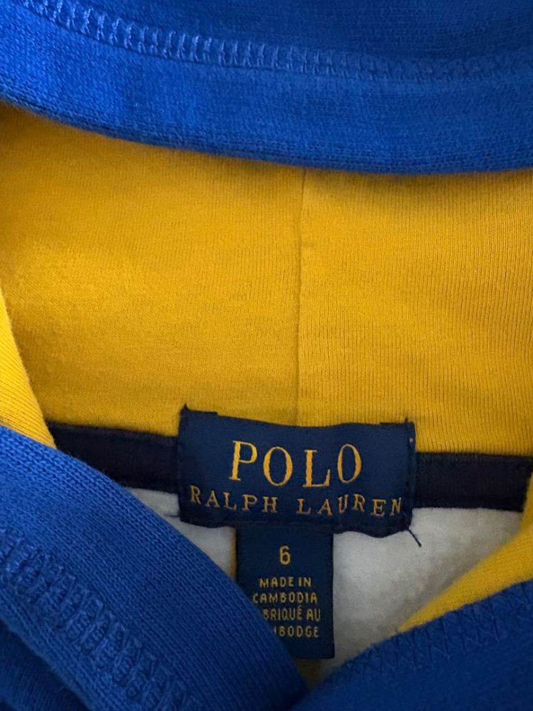 Polo Ralph Lauren Color-Block-Kapuzenpullover