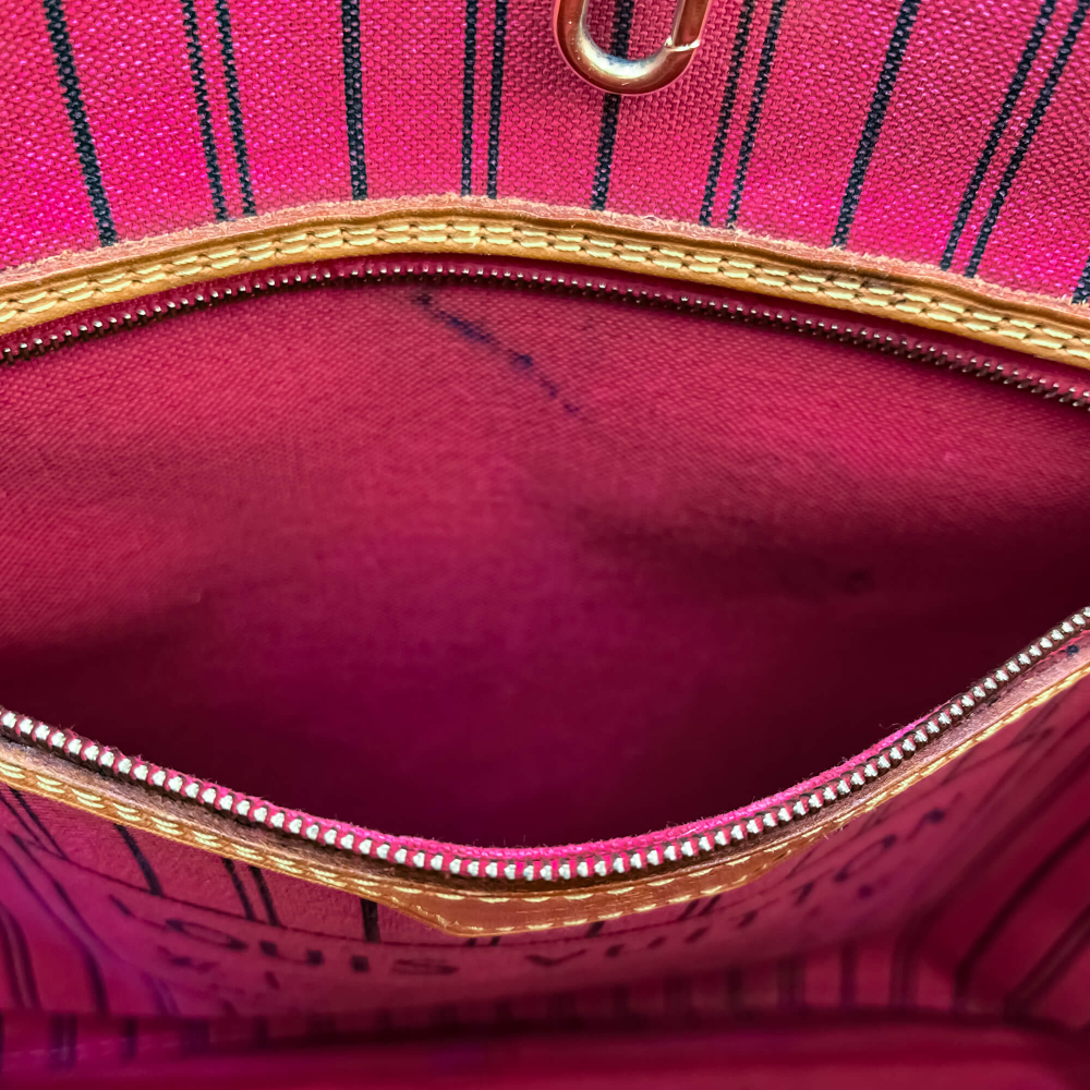 Louis Vuitton Neverfull MM Canvas Pre-2013 Shopper Shoulder Bag Monogram