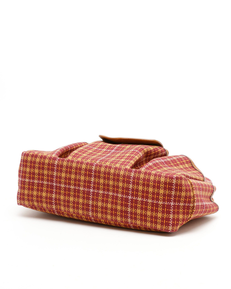 Gucci Checkered Pocket Handbag