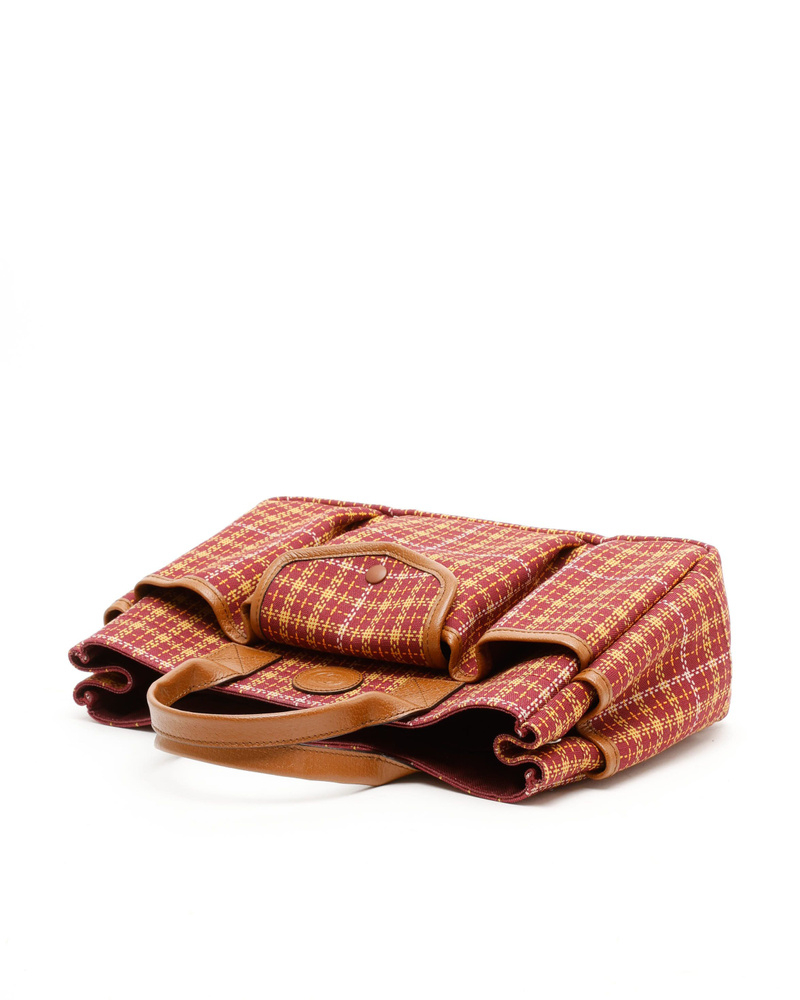 Gucci Checkered Pocket Handbag