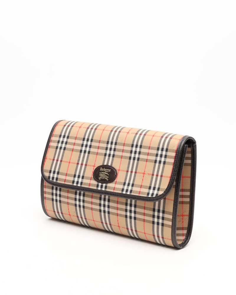 Burberry Nova Check Clutch Bag