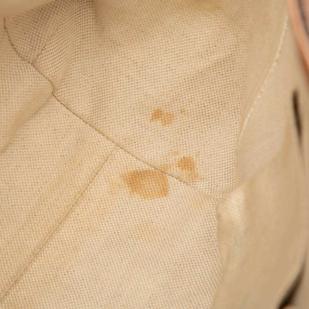 Gucci B Gucci Brown Light Brown Calf Leather Bella Satchel Italy