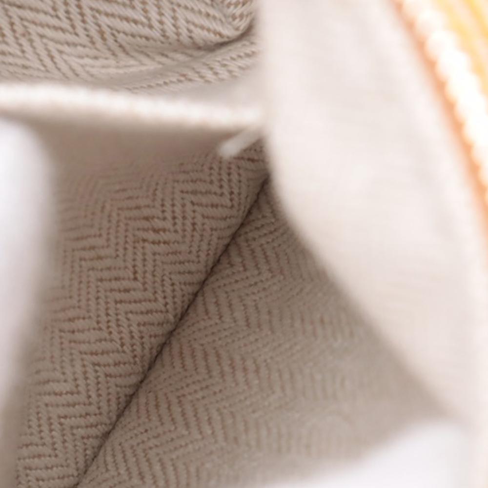 Hermès A Hermès Orange Light Orange Wool Fabric Small Bride a Brac Au Carre Case France