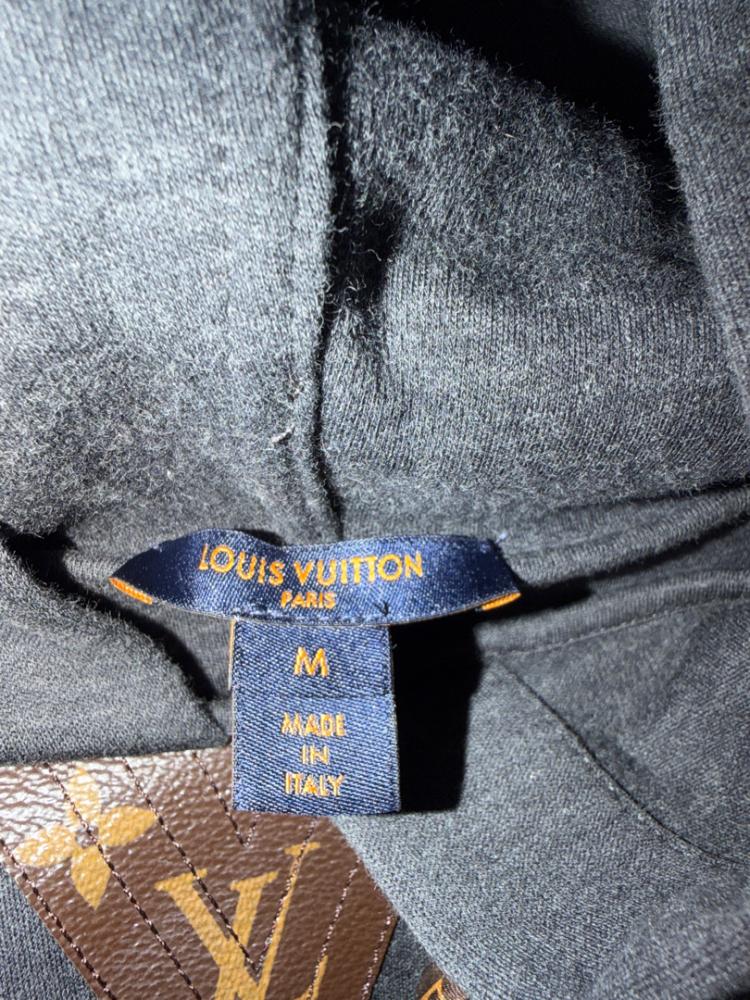 Louis Vuitton ärmelloser Kapuzenpullover