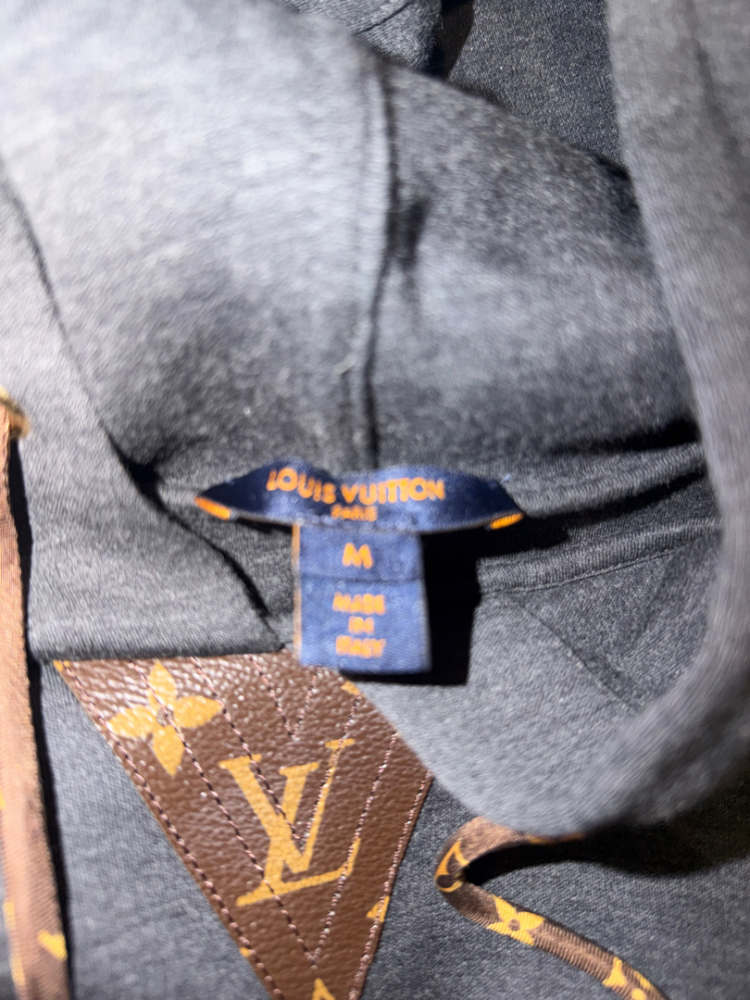 Louis Vuitton ärmelloser Kapuzenpullover