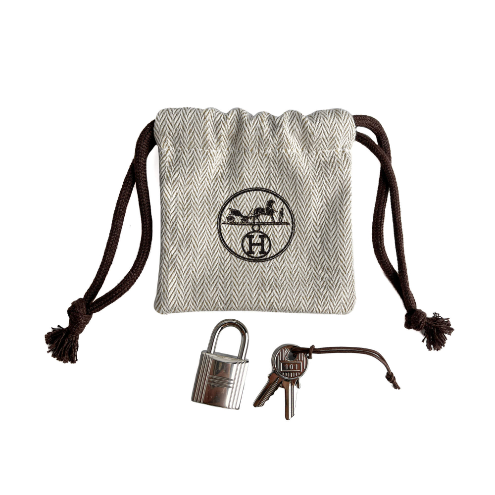 Hermès Picotin 18 Canvas Lock Couverture Carrè Bucket Handbag Caramel