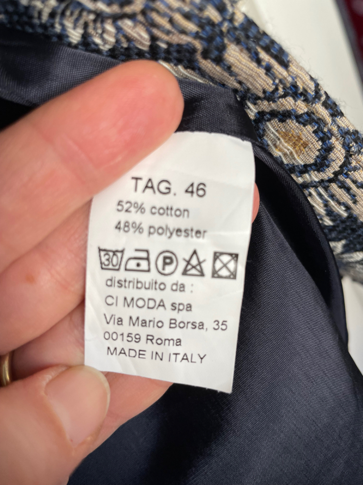 Compagnia Italiana Mantel mit Blumenmuster