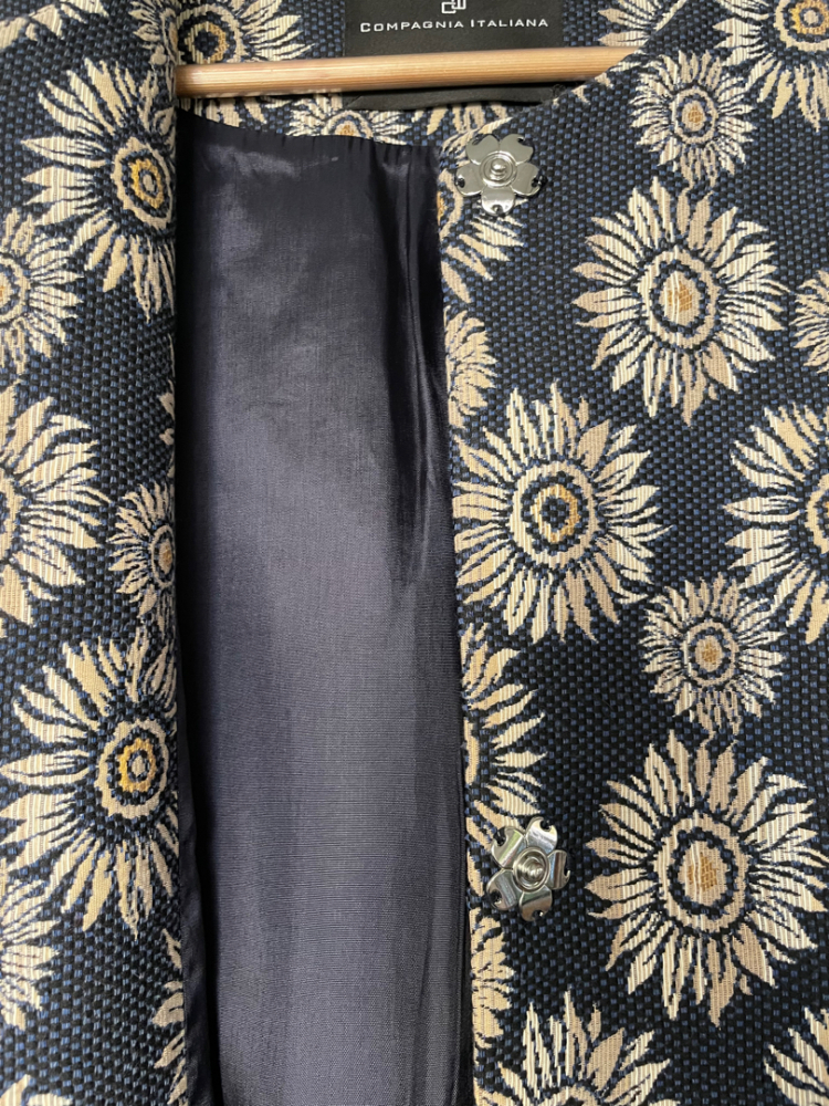 Compagnia Italiana Mantel mit Blumenmuster