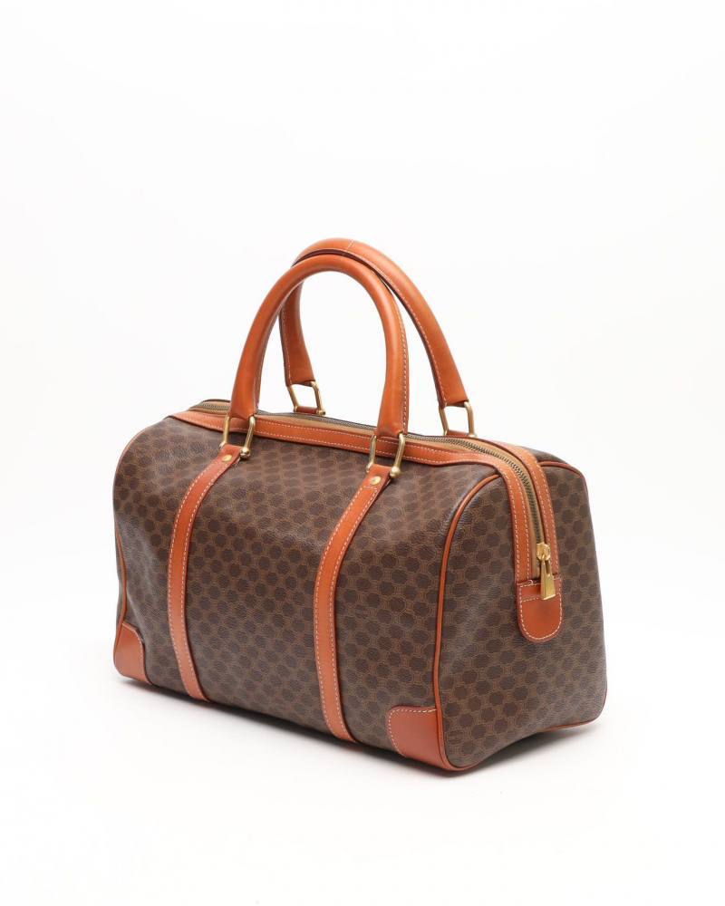 Celine Céline Macadam Boston Bag