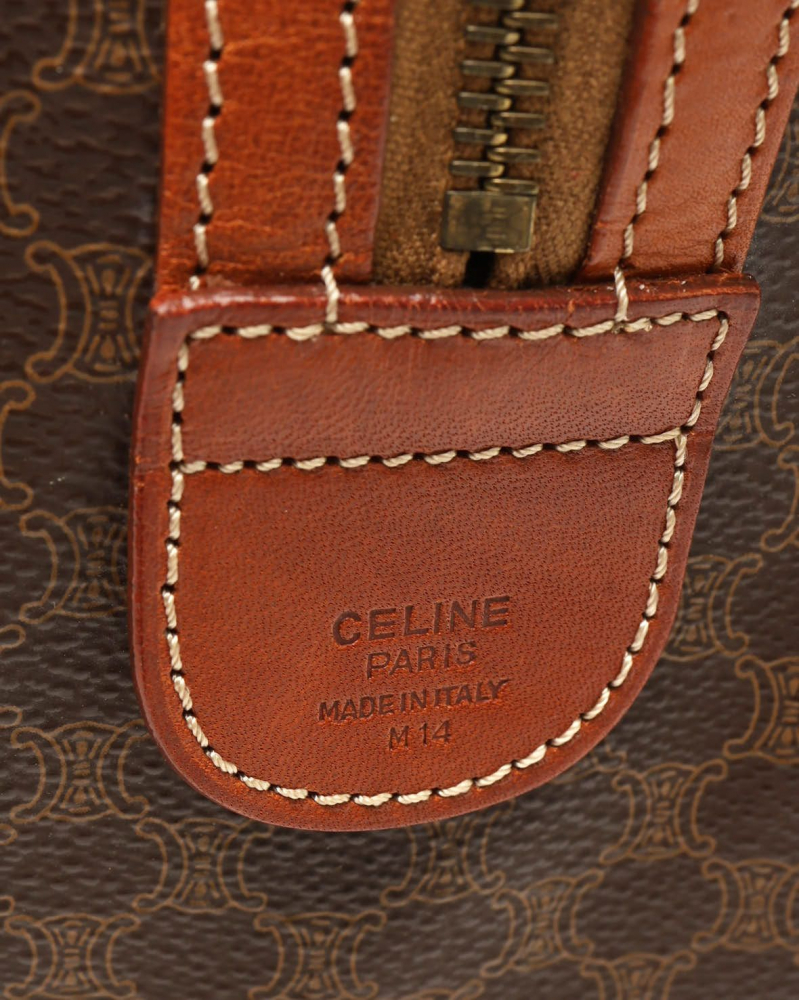 Celine Céline Macadam Boston Bag