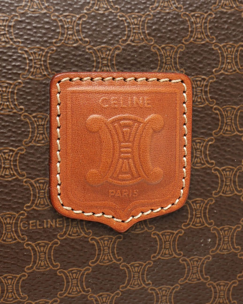 Celine Céline Macadam Boston Bag