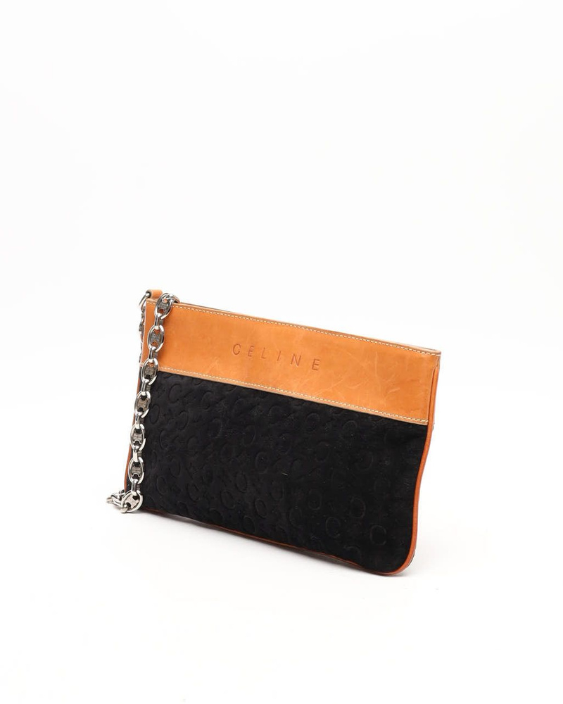 Celine Céline C Macadam Shoulder Bag