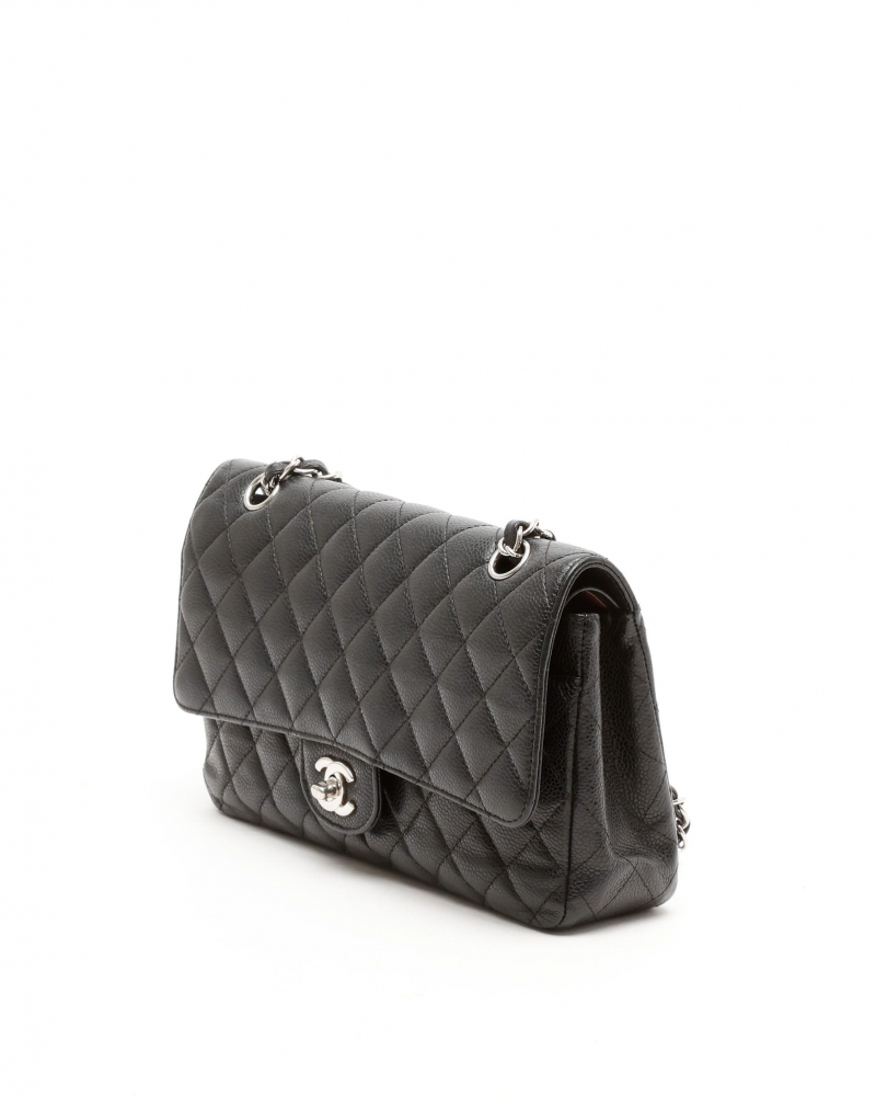 Chanel Classic Medium Caviar Double Flap Bag