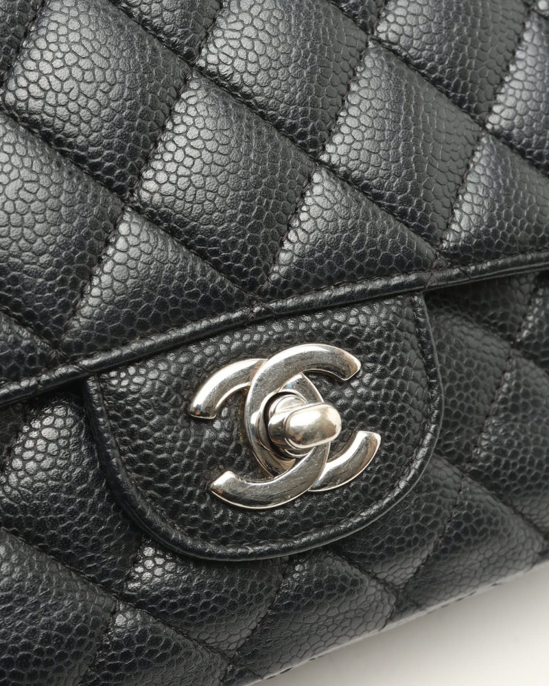 Chanel Classic Medium Caviar Double Flap Bag