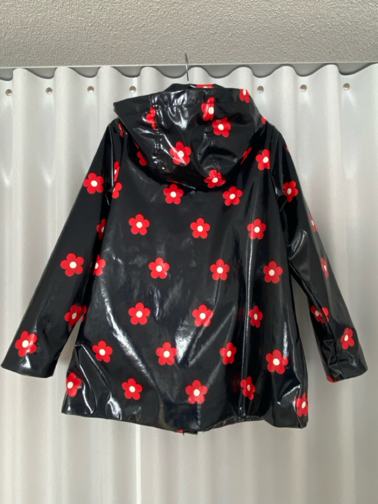 Jacadi Veste de pluie en aspect laqué