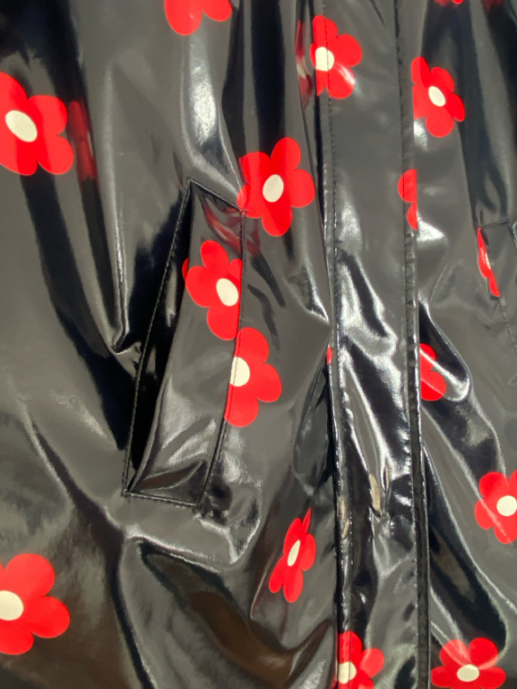 Jacadi Veste de pluie en aspect laqué