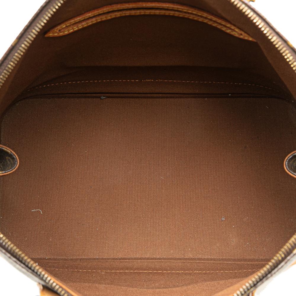 Louis Vuitton B Louis Vuitton Brown Monogram Canvas Fabric Monogram Alma PM France
