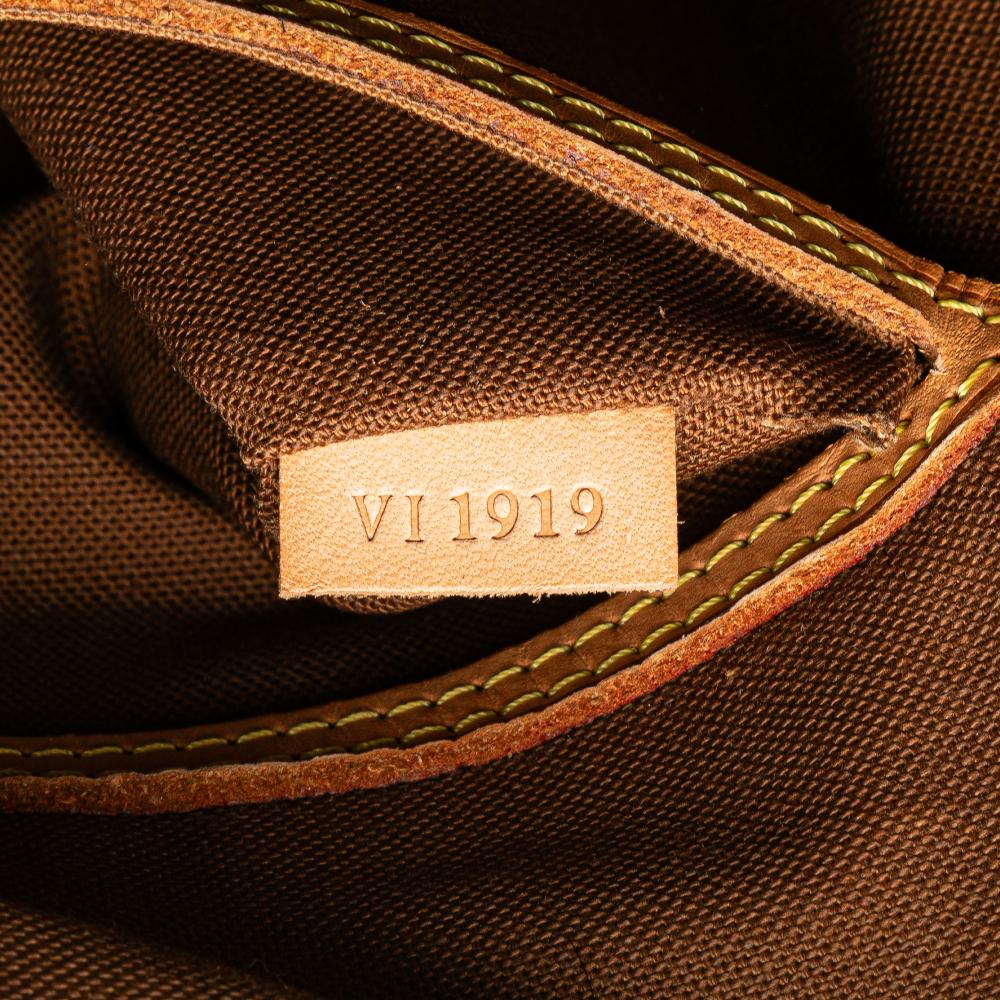 Louis Vuitton B Louis Vuitton Brown Monogram Canvas Fabric Monogram Alma PM France