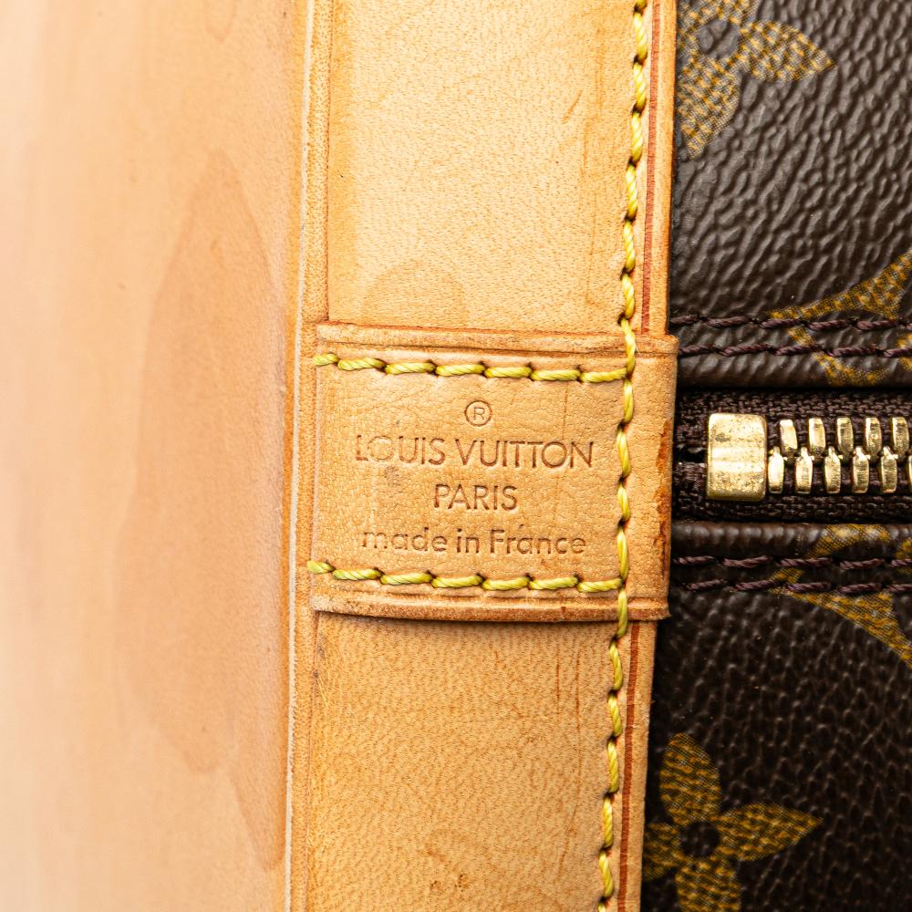 Louis Vuitton B Louis Vuitton Brown Monogram Canvas Fabric Monogram Alma PM France