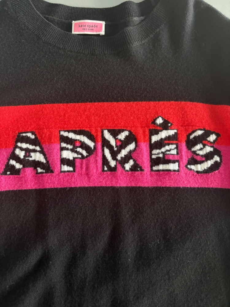 Kate Spade Pull “APRÈS”