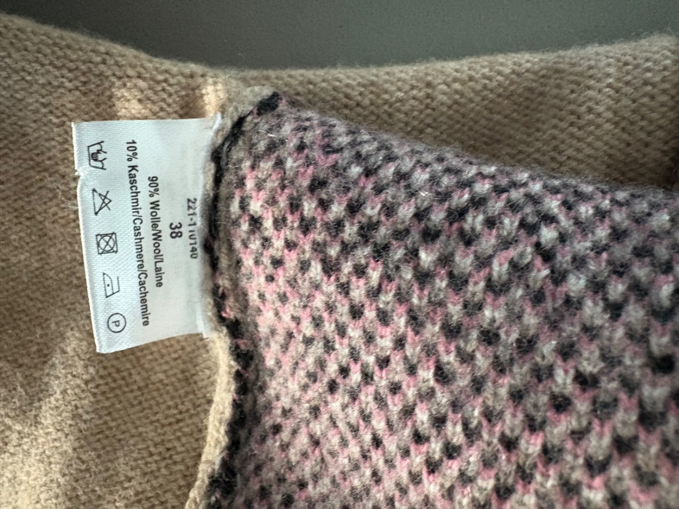 Princess Goes Hollywood Wollpullover camel