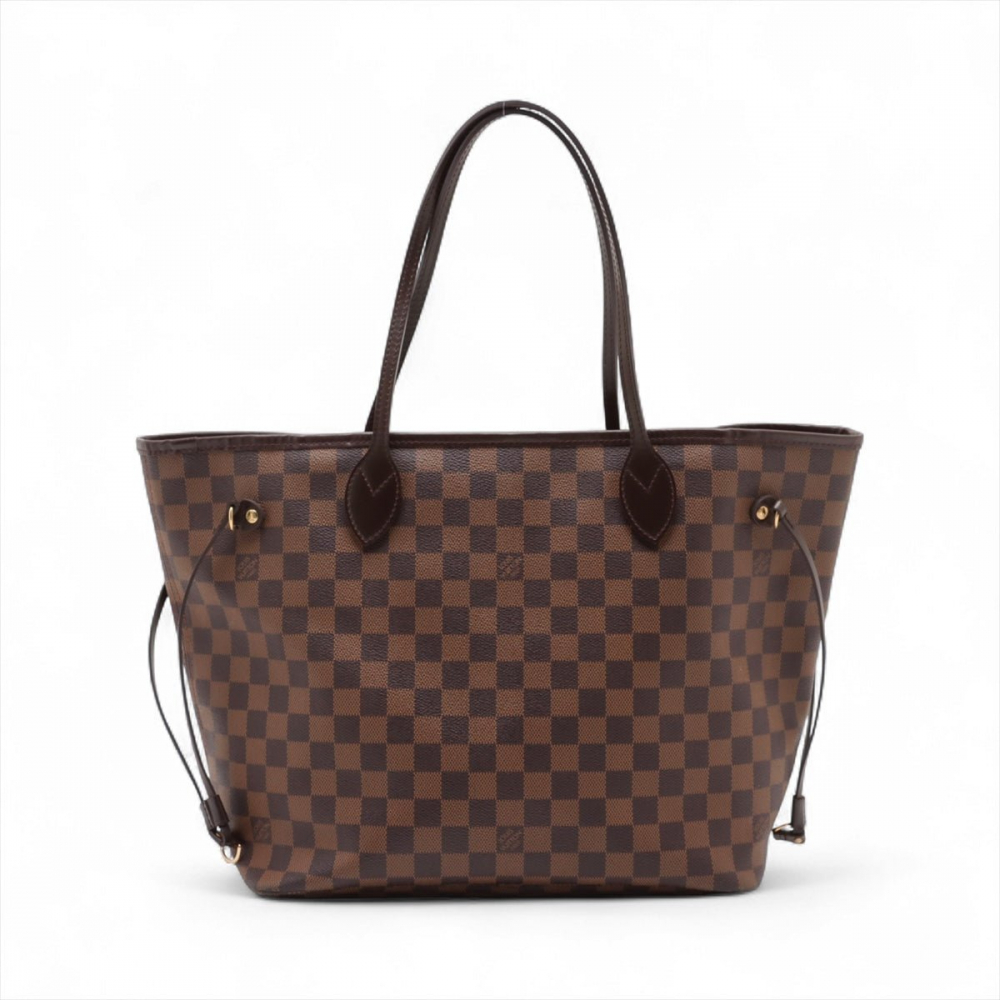 Louis Vuitton Neverfull MM Neo Canvas Shopper Shoulder Bag Damier Ebene