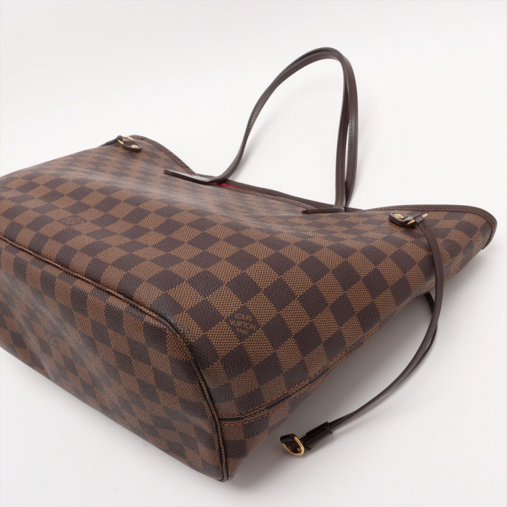 Louis Vuitton Neverfull MM Neo Canvas Shopper Shoulder Bag Damier Ebene