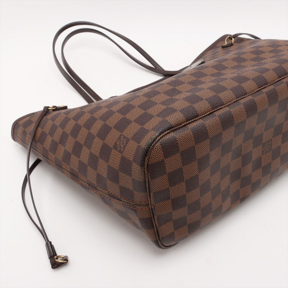 Louis Vuitton Neverfull MM Neo Canvas Shopper Shoulder Bag Damier Ebene