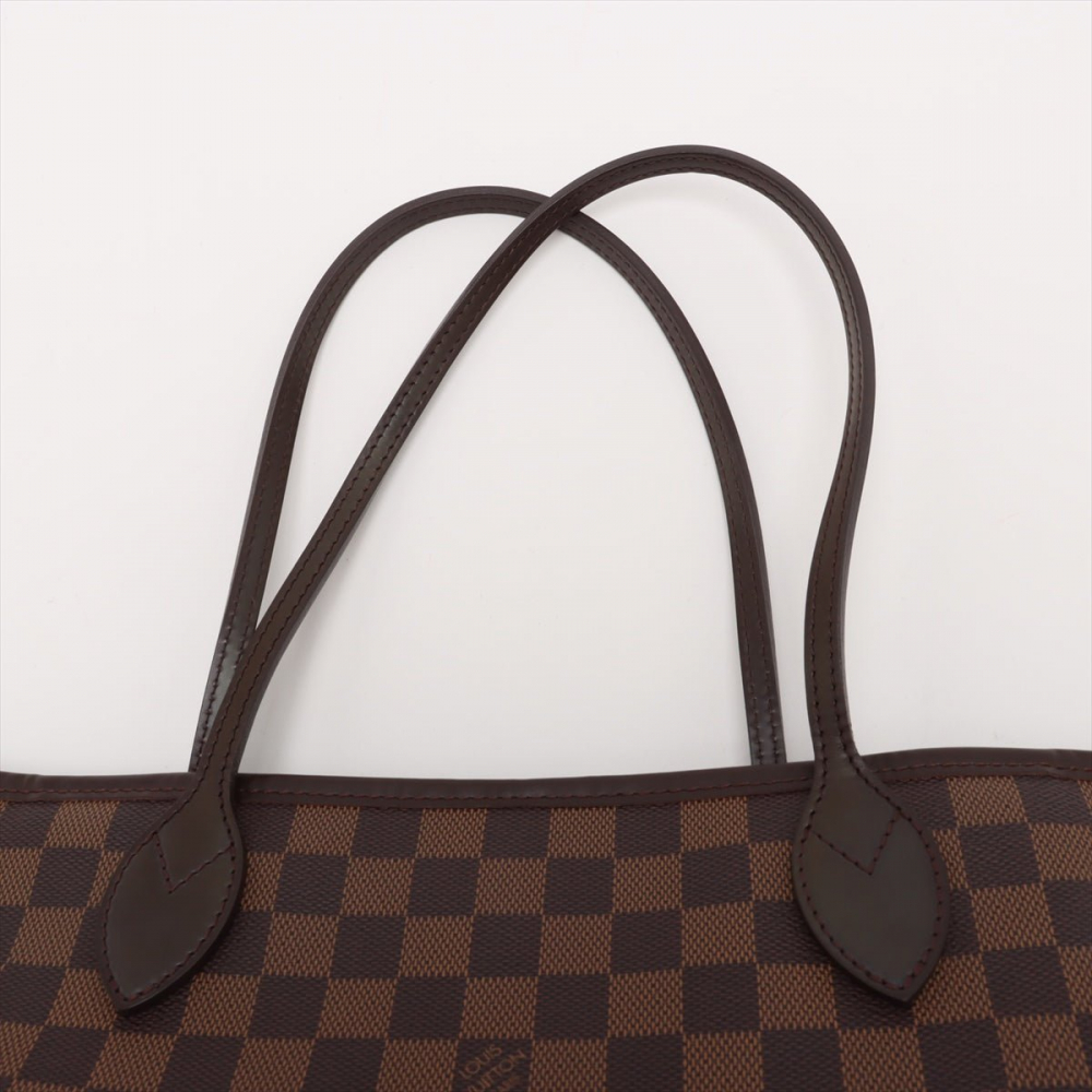 Louis Vuitton Neverfull MM Neo Canvas Shopper Shoulder Bag Damier Ebene